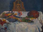 Paul Gauguin Still Life with Parrots Sweden oil painting artist